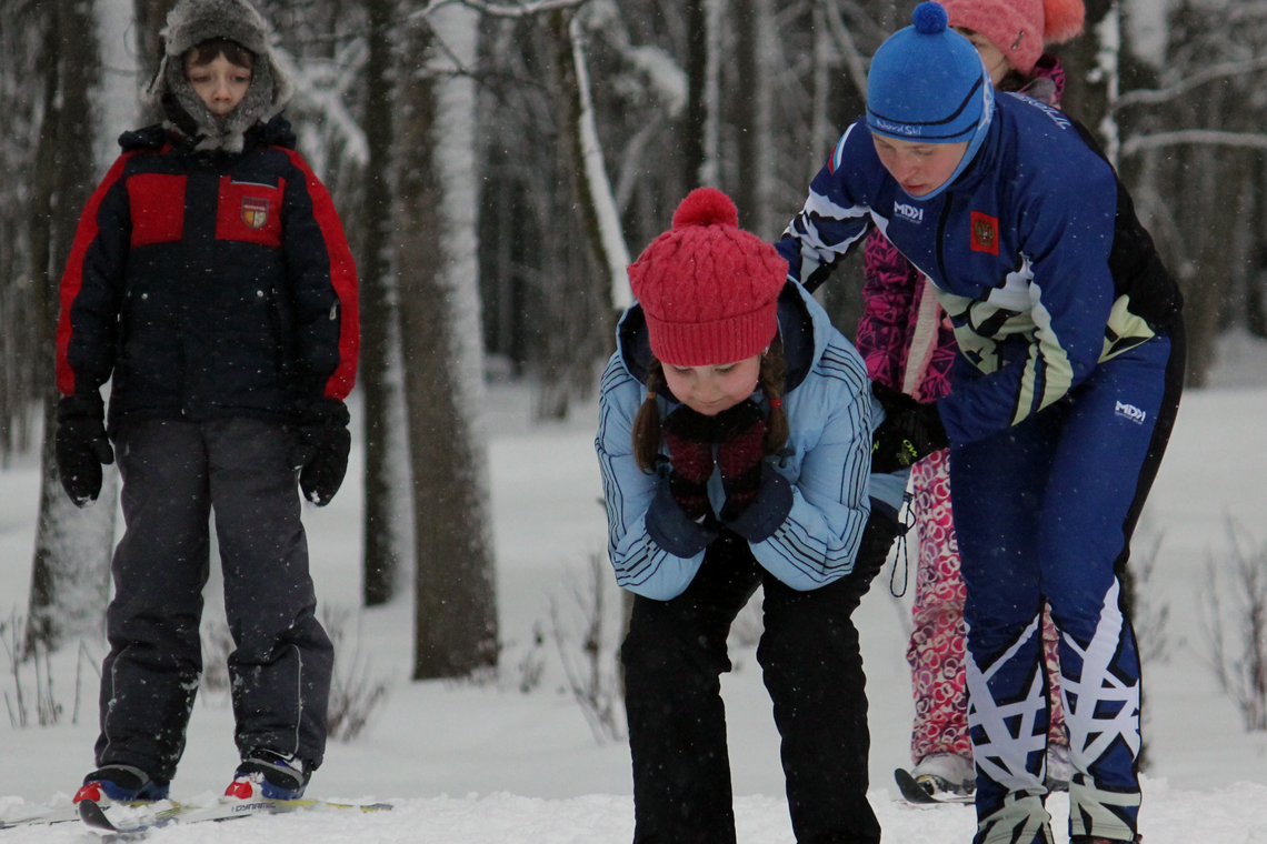Одинцовский парк культуры, спорта и отдыха | тренировки по беговым лыжам для детей из многодетных семей
