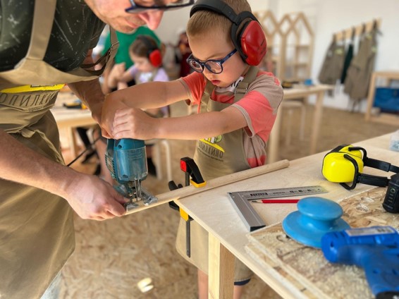 Мастер-класс «Луна в рамке» от Опилкино