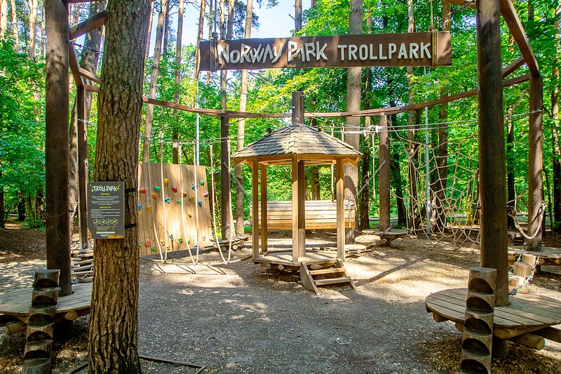 Детский верёвочный парк