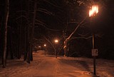 Освещенные дорожки для прогулок