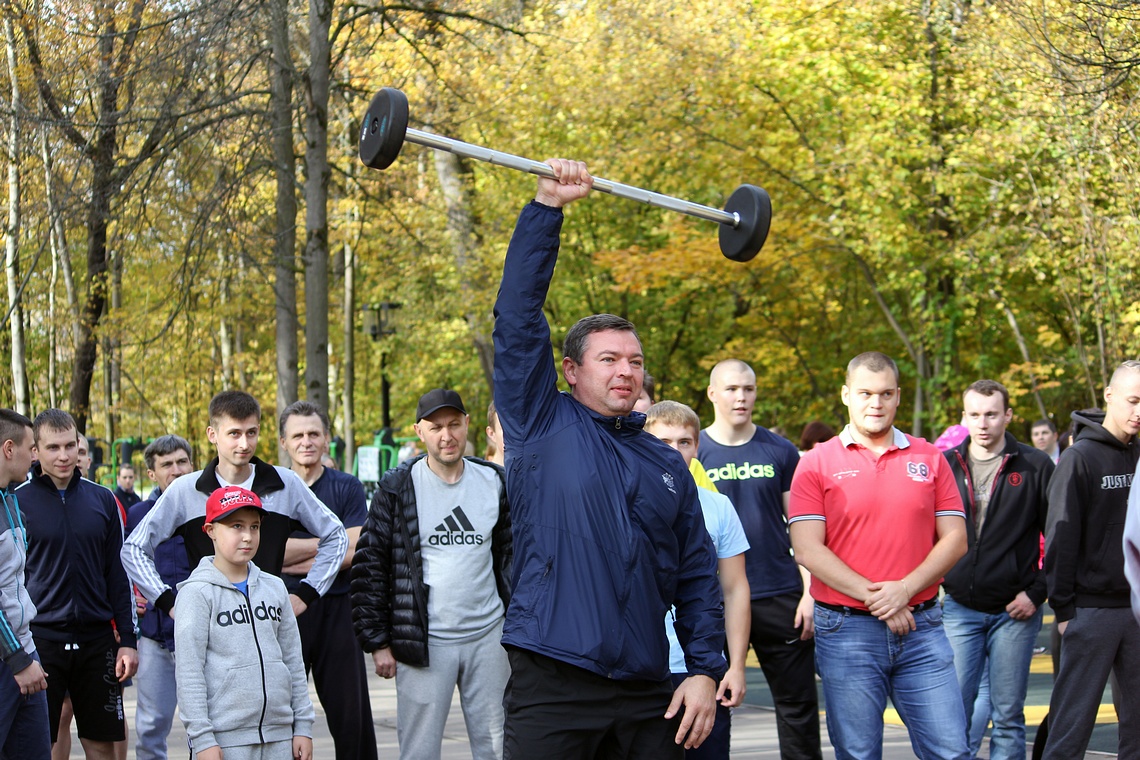 Утренняя тренировка с Михаилом Кокляевым, 