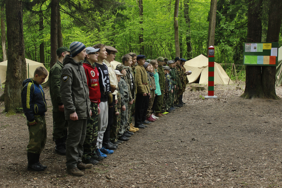 Военно-спортивные сборы «Юнармеец» 30 мая-3 июня 2017 г., 