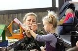 Одинцовский парк культуры, спорта и отдыха | мастер-класс по росписи кормушек