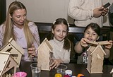 Одинцовский парк культуры, спорта и отдыха | День птиц | мастер-класс по росписи мини-скворечников