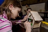Одинцовский парк культуры, спорта и отдыха | День птиц | мастер-класс по росписи мини-скворечников