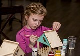 Одинцовский парк культуры, спорта и отдыха | День птиц | мастер-класс по росписи мини-скворечников