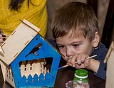 Одинцовский парк культуры, спорта и отдыха | День птиц | мастер-класс по росписи мини-скворечников