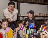 Одинцовский парк культуры, спорта и отдыха | День птиц | мастер-класс по росписи мини-скворечников