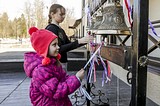 Празднование Пасхи в Одинцовском парке культуры, спорта и отдыха