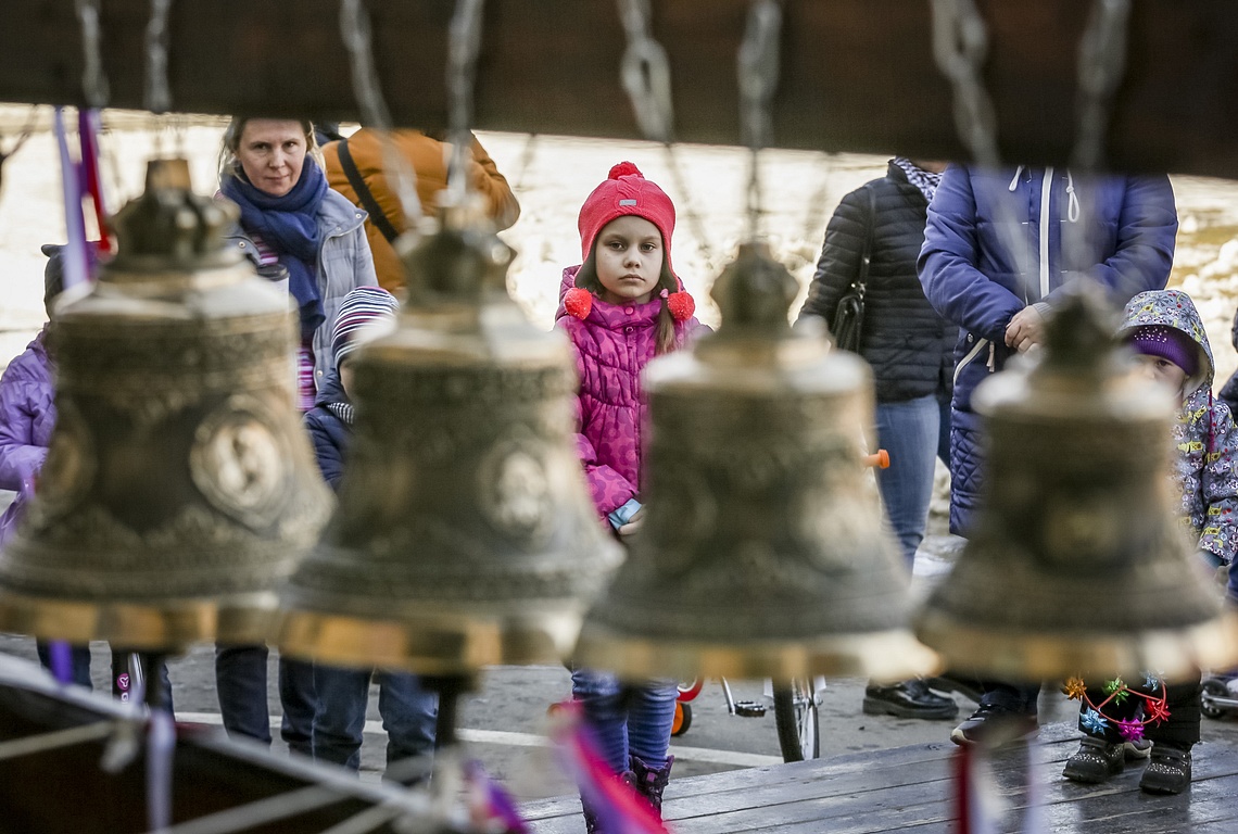 Празднование Пасхи в Одинцовском парке культуры, спорта и отдыха, Пасха, 