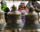 Празднование Пасхи в Одинцовском парке культуры, спорта и отдыха