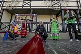 Празднование Пасхи в Одинцовском парке культуры, спорта и отдыха