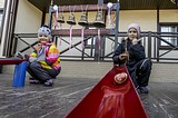 Празднование Пасхи в Одинцовском парке культуры, спорта и отдыха