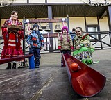 Празднование Пасхи в Одинцовском парке культуры, спорта и отдыха