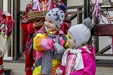 Празднование Пасхи в Одинцовском парке культуры, спорта и отдыха