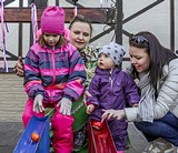 Празднование Пасхи в Одинцовском парке культуры, спорта и отдыха