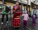 Празднование Пасхи в Одинцовском парке культуры, спорта и отдыха