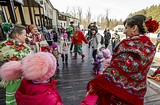 Празднование Пасхи в Одинцовском парке культуры, спорта и отдыха