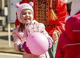 Празднование Пасхи в Одинцовском парке культуры, спорта и отдыха