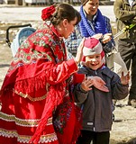 Празднование Пасхи в Одинцовском парке культуры, спорта и отдыха