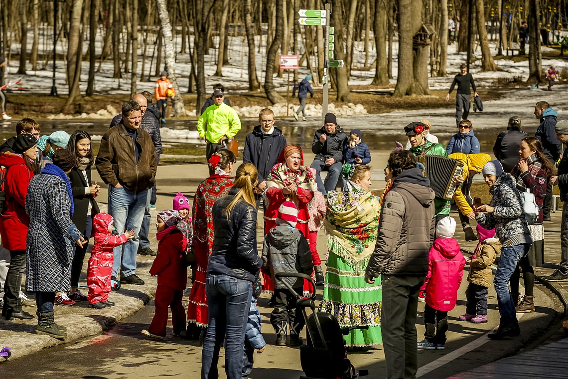 Празднование Пасхи в Одинцовском парке культуры, спорта и отдыха, Пасха, 