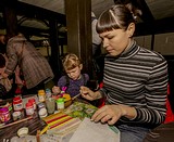 Празднование Пасхи в Одинцовском парке культуры, спорта и отдыха