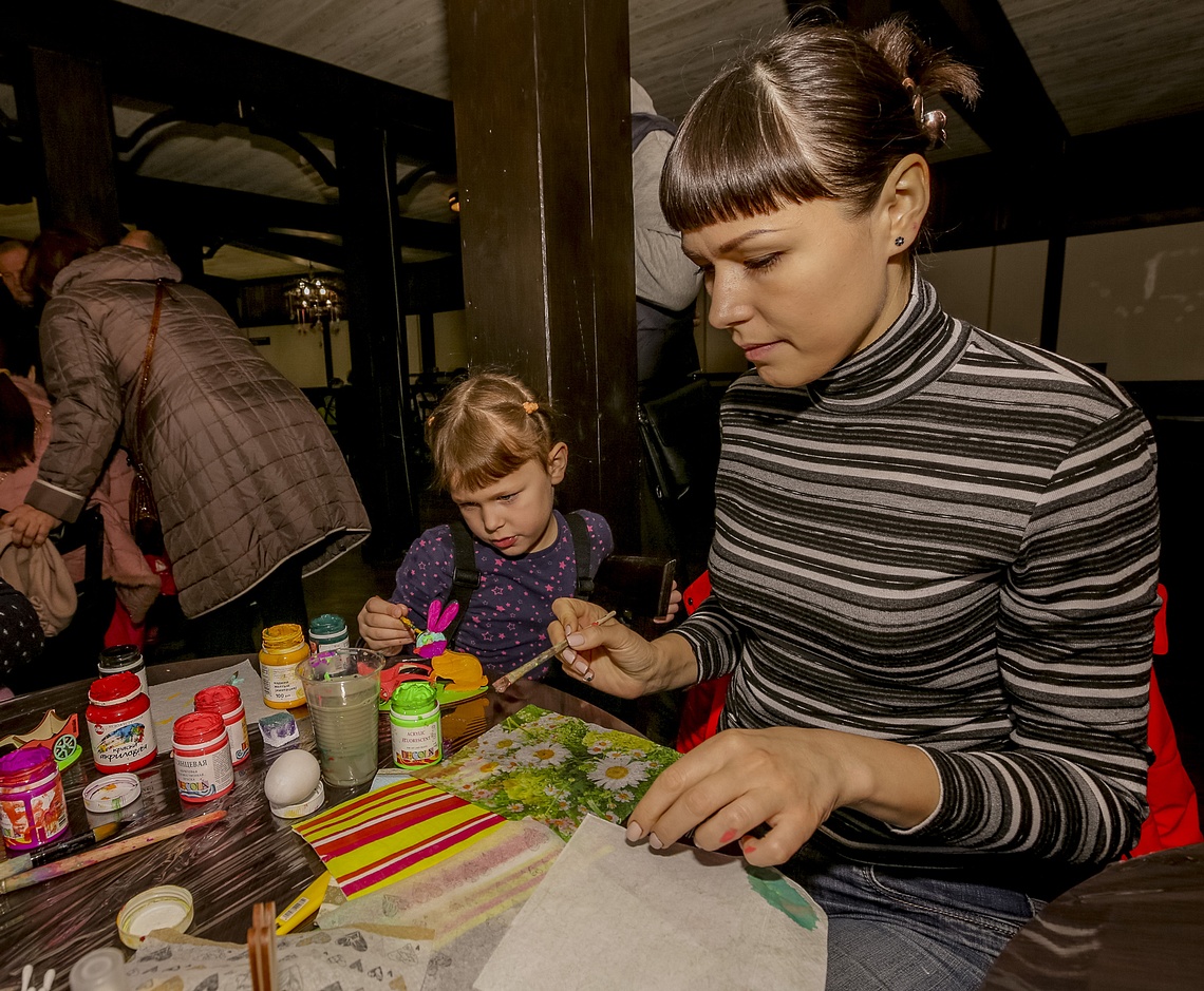 Празднование Пасхи в Одинцовском парке культуры, спорта и отдыха, Пасха, 