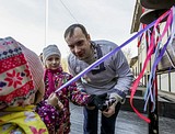 Празднование Пасхи в Одинцовском парке культуры, спорта и отдыха