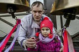 Празднование Пасхи в Одинцовском парке культуры, спорта и отдыха