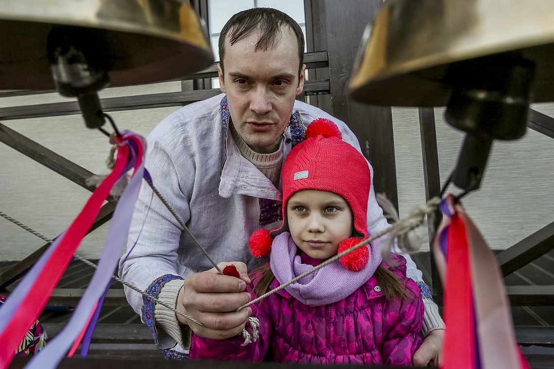 Празднование Пасхи в Одинцовском парке культуры, спорта и отдыха, Пасха, 