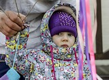Празднование Пасхи в Одинцовском парке культуры, спорта и отдыха