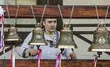 Празднование Пасхи в Одинцовском парке культуры, спорта и отдыха