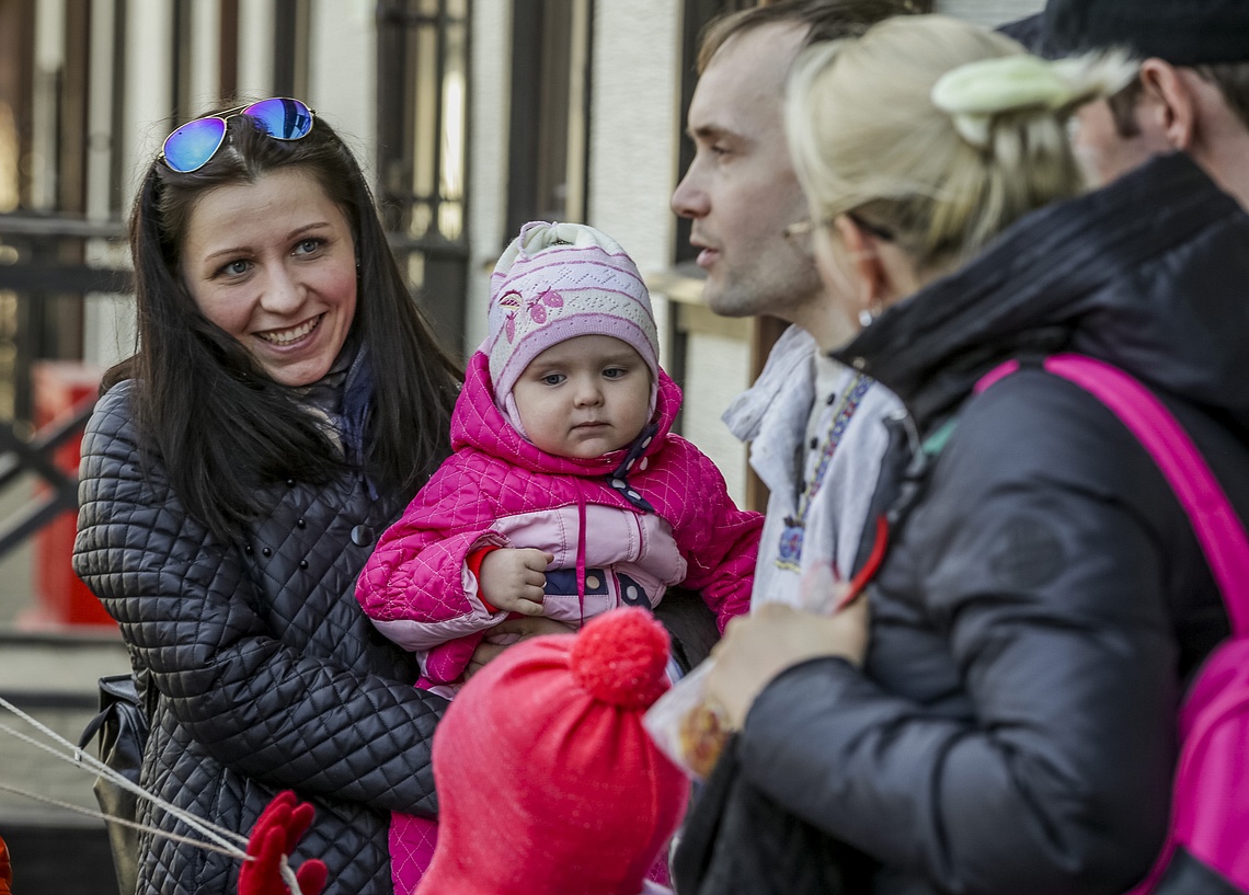 Празднование Пасхи в Одинцовском парке культуры, спорта и отдыха, Пасха, 