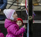 Празднование Пасхи в Одинцовском парке культуры, спорта и отдыха