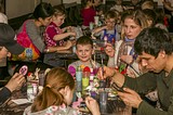 Празднование Пасхи в Одинцовском парке культуры, спорта и отдыха