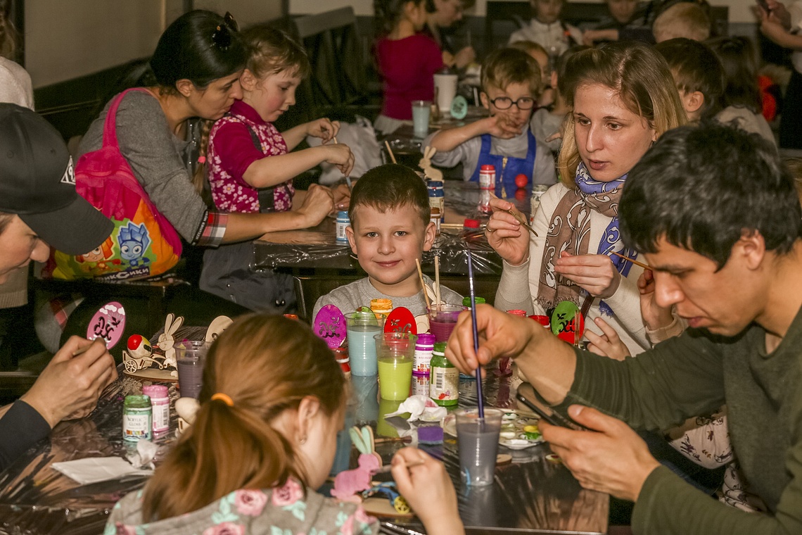 Празднование Пасхи в Одинцовском парке культуры, спорта и отдыха, Пасха, 