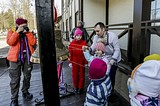 Празднование Пасхи в Одинцовском парке культуры, спорта и отдыха