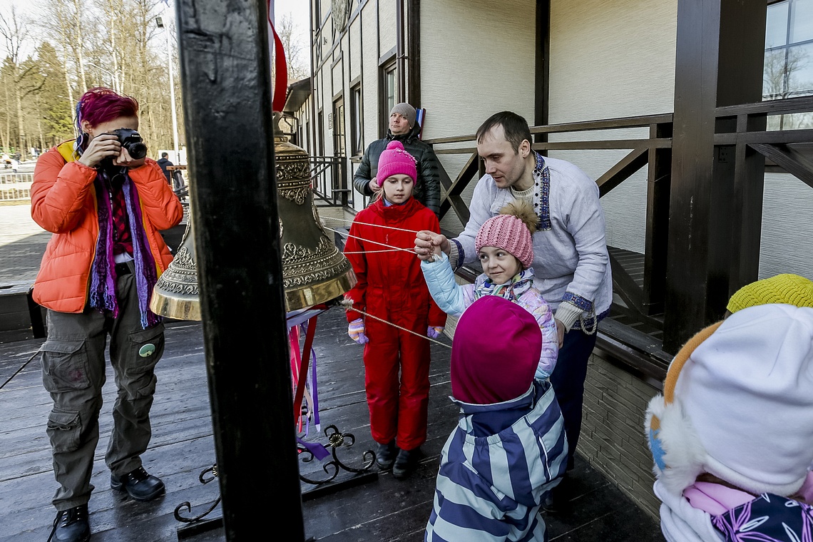 Празднование Пасхи в Одинцовском парке культуры, спорта и отдыха, Пасха, 