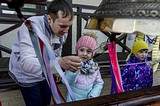 Празднование Пасхи в Одинцовском парке культуры, спорта и отдыха