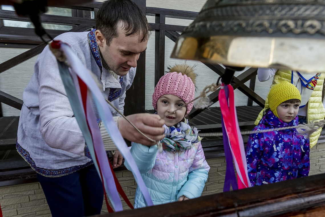 Празднование Пасхи в Одинцовском парке культуры, спорта и отдыха, Пасха, 