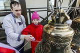 Празднование Пасхи в Одинцовском парке культуры, спорта и отдыха