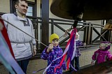 Празднование Пасхи в Одинцовском парке культуры, спорта и отдыха