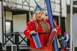 Празднование Пасхи в Одинцовском парке культуры, спорта и отдыха