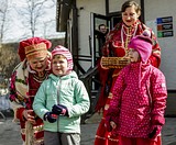Празднование Пасхи в Одинцовском парке культуры, спорта и отдыха