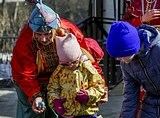 Празднование Пасхи в Одинцовском парке культуры, спорта и отдыха