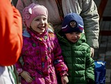 Празднование Пасхи в Одинцовском парке культуры, спорта и отдыха