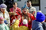 Празднование Пасхи в Одинцовском парке культуры, спорта и отдыха