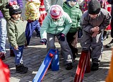 Празднование Пасхи в Одинцовском парке культуры, спорта и отдыха