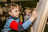 Празднование Пасхи в Одинцовском парке культуры, спорта и отдыха