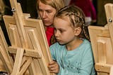 Празднование Пасхи в Одинцовском парке культуры, спорта и отдыха